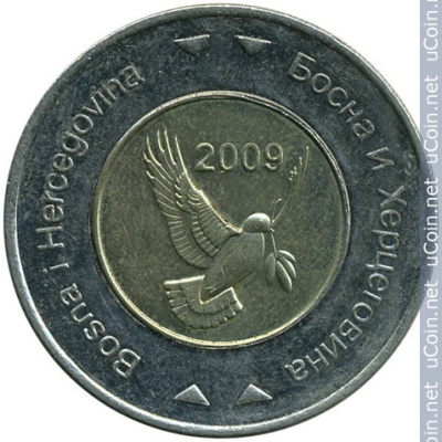 Босния и Герцеговина 5 марок, 2009