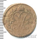 Денга 1760 г. Елизавета I. (Денга 1760г. Cu.)