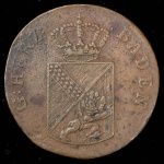 Нассау 1 крейцер, 1813 (1 крейцер 1813 (Баден))