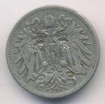 Австрия 20 геллеров, 1895 (20 геллеров. Австрия 1895)