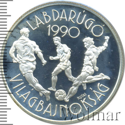 Венгрия 500 форинтов, 1988 (500 форинтов. Венгрия 1988г. Ag.)