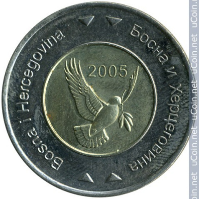 Босния и Герцеговина 5 марок, 2005