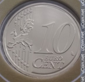 Литва 10 евроцентов, 2020