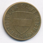 Австрия 50 грошей, 1972 (50 грошей. Австрия 1972)