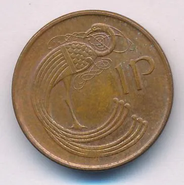 Ирландия 1 пенни, 2000 (1 пенни. Ирландия 2000)