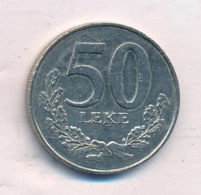 Албания 50 леков, 2000 (50 лек Албания. 2000)